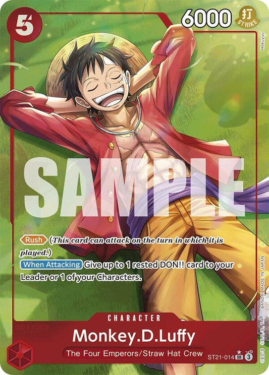 Image for Monkey.D.Luffy (014) (Parallel) (ST21-014) (Starter Deck EX: Gear 5) - One Piece Card Game