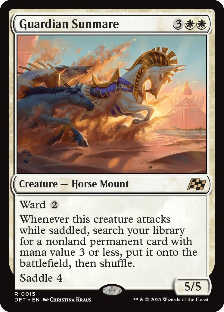 Image for Guardian Sunmare (15) (Aetherdrift) - Magic: The Gathering