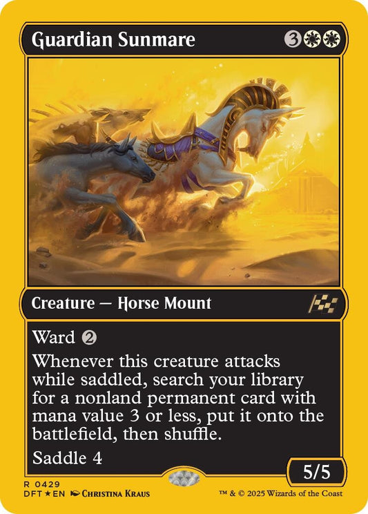 Image for Guardian Sunmare (First-Place Foil) (429) (Aetherdrift) - Magic: The Gathering