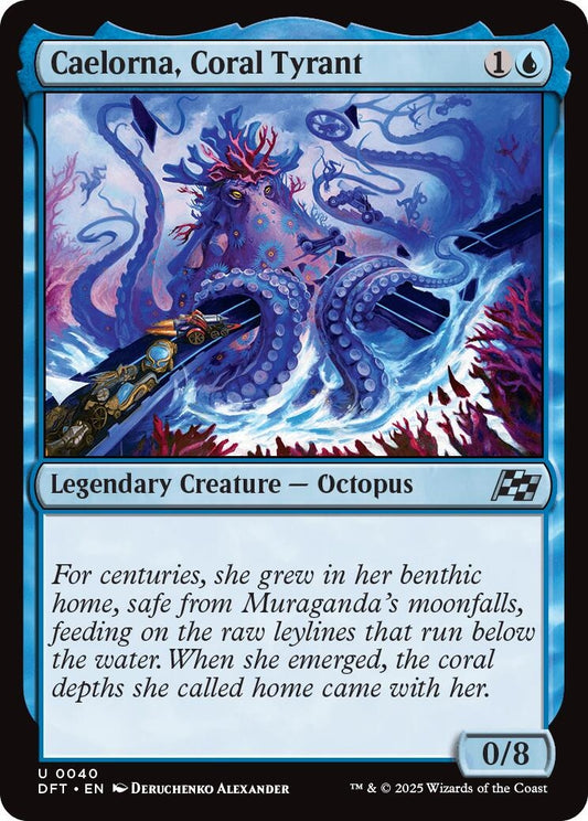 Image for Caelorna, Coral Tyrant (40) (Aetherdrift) - Magic: The Gathering