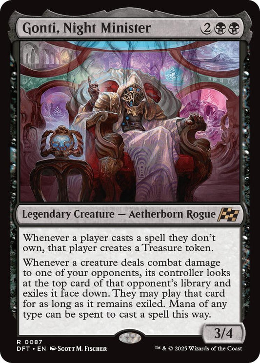 Image for Gonti, Night Minister (87) (Aetherdrift) - Magic: The Gathering