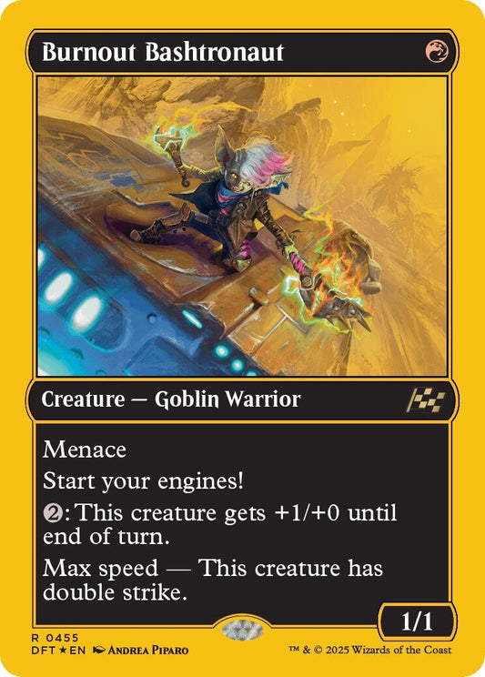 Image for Burnout Bashtronaut (First-Place Foil) (455) (Aetherdrift) - Magic: The Gathering