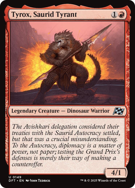 Image for Tyrox, Saurid Tyrant (149) (Aetherdrift) - Magic: The Gathering