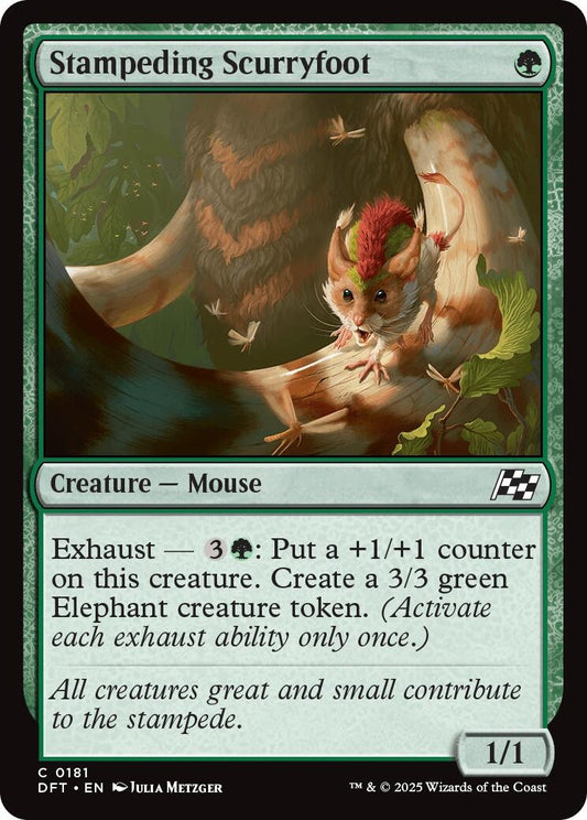 Image for Stampeding Scurryfoot (181) (Aetherdrift) - Magic: The Gathering
