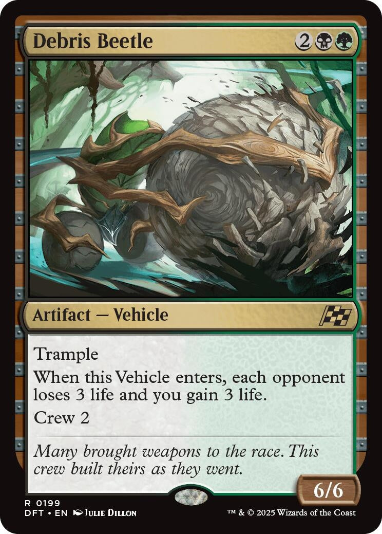 Image for Debris Beetle (199) (Aetherdrift) - Magic: The Gathering