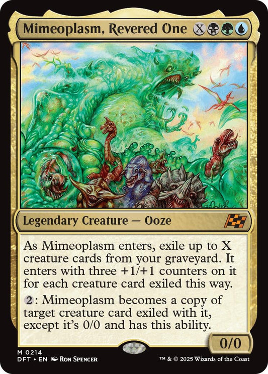 Image for Mimeoplasm, Revered One (214) (Aetherdrift) - Magic: The Gathering