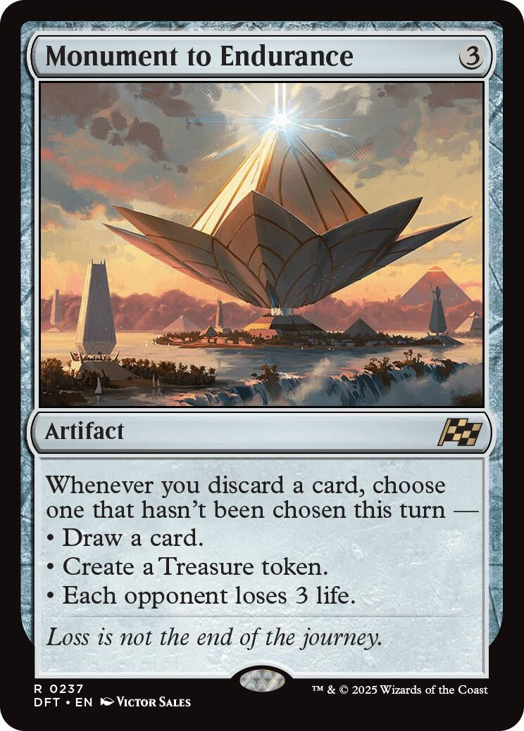 Image for Monument to Endurance (237) (Aetherdrift) - Magic: The Gathering