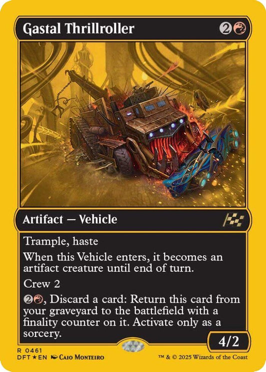 Image for Gastal Thrillroller (First-Place Foil) (461) (Aetherdrift) - Magic: The Gathering