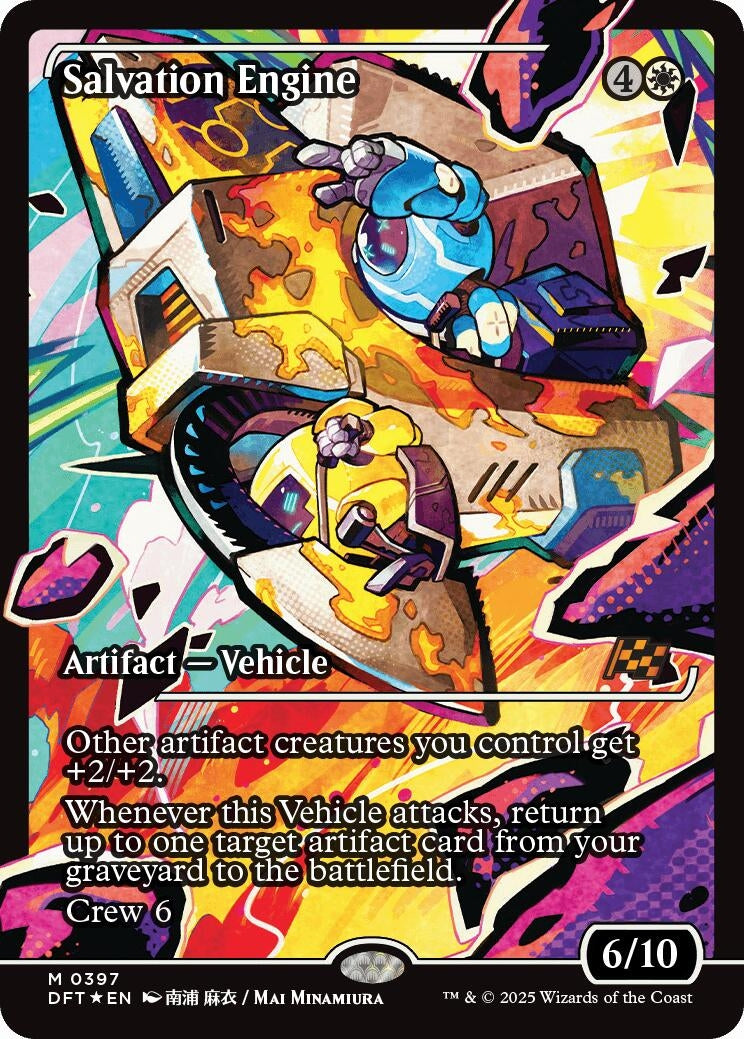 Image for Salvation Engine (Showcase) (397) (Aetherdrift) - Magic: The Gathering