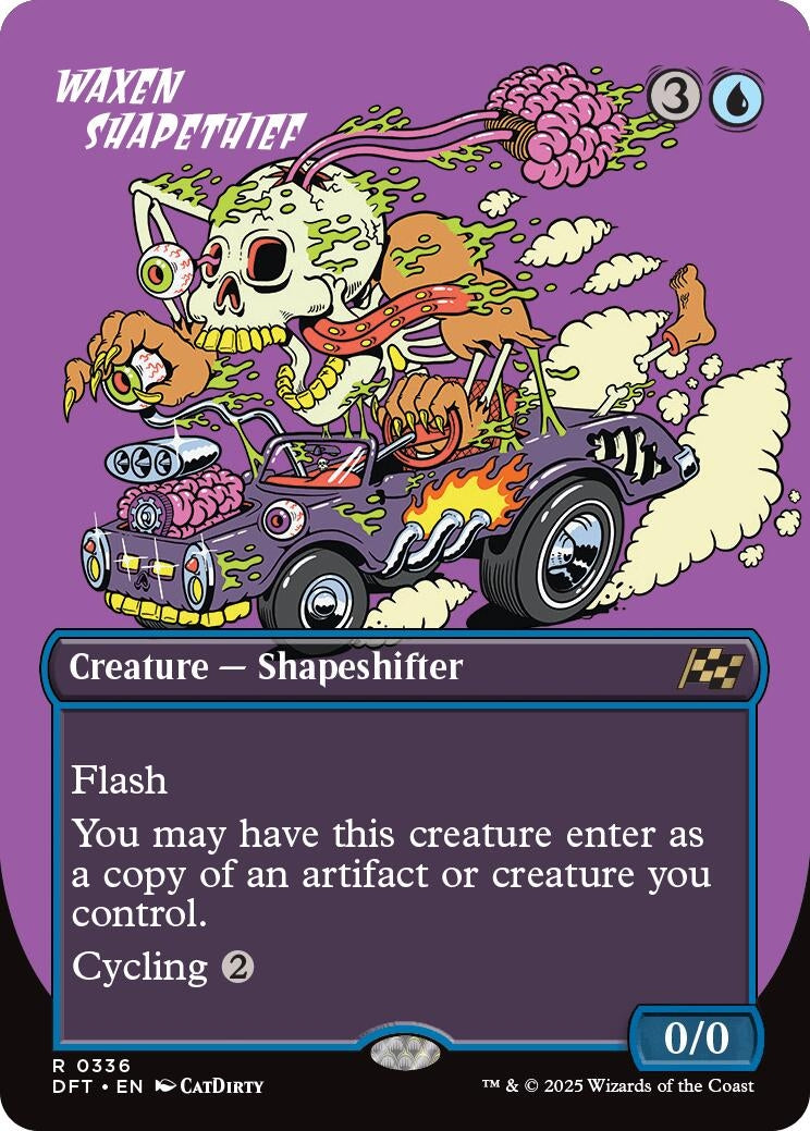 Image for Waxen Shapethief (Borderless) (336) (Aetherdrift) - Magic: The Gathering