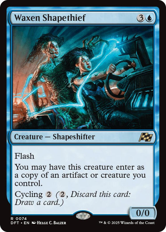 Image for Waxen Shapethief (74) (Aetherdrift) - Magic: The Gathering