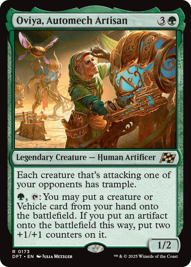 Image for Oviya, Automech Artisan (173) (Aetherdrift) - Magic: The Gathering