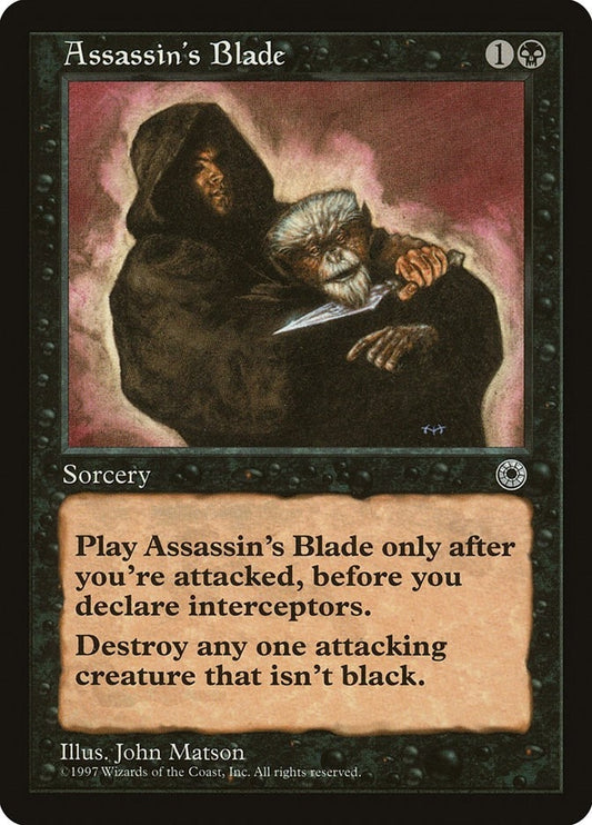 Image for Assassin's Blade (Portal) - Magic: The Gathering
