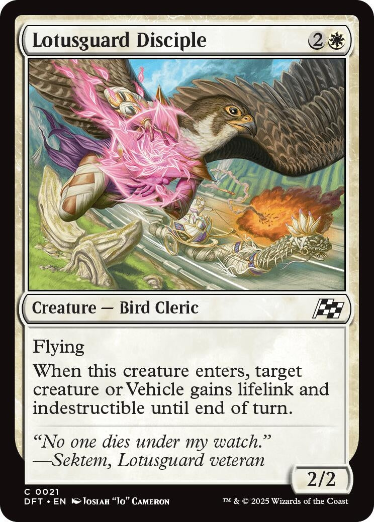 Image for Lotusguard Disciple (21) (Aetherdrift) - Magic: The Gathering