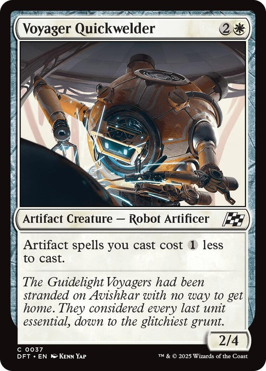 Image for Voyager Quickwelder (37) (Aetherdrift) - Magic: The Gathering