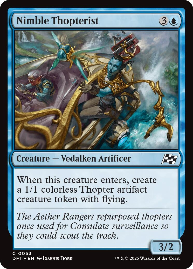 Image for Nimble Thopterist (53) (Aetherdrift) - Magic: The Gathering