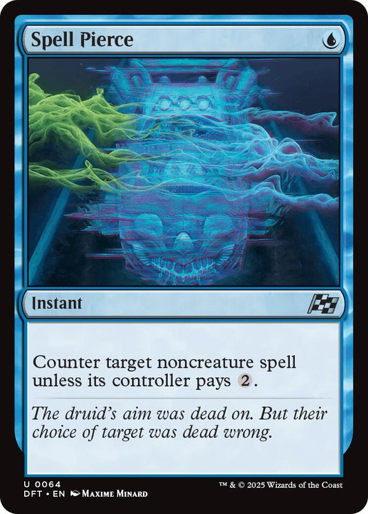 Image for Spell Pierce (64) (Aetherdrift) - Magic: The Gathering