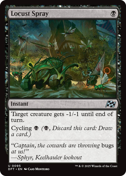 Image for Locust Spray (95) (Aetherdrift) - Magic: The Gathering