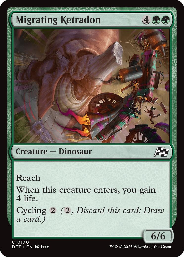 Image for Migrating Ketradon (170) (Aetherdrift) - Magic: The Gathering