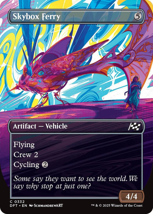 Image for Skybox Ferry (Borderless) (332) (Aetherdrift) - Magic: The Gathering