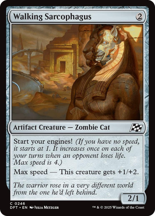 Image for Walking Sarcophagus (246) (Aetherdrift) - Magic: The Gathering