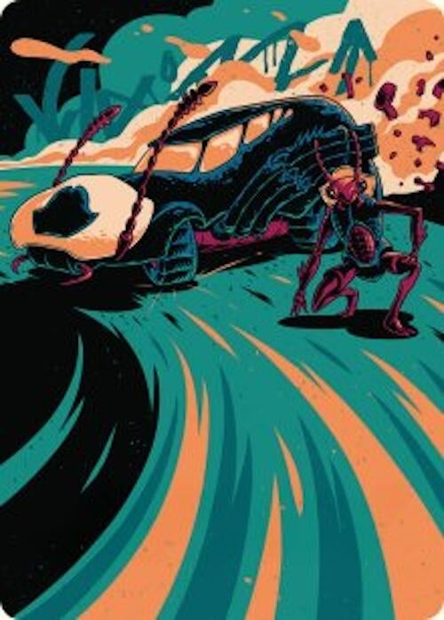 Image for Carrion Cruiser Art Card (39) (Art Series: Aetherdrift) - Magic: The Gathering