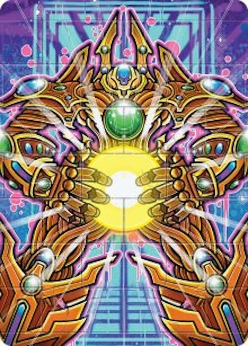 Image for Brightglass Gearhulk Art Card (53) (Art Series: Aetherdrift) - Magic: The Gathering