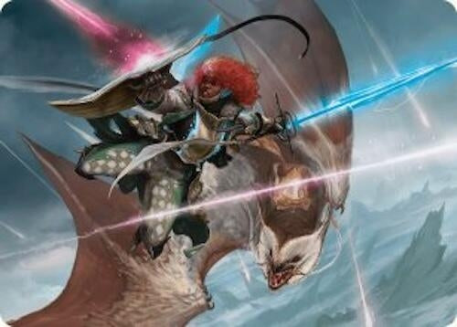 Image for Caradora, Heart of Alacria Art Card (14/54) (14) (Art Series: Aetherdrift) - Magic: The Gathering