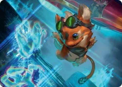 Image for Loot, the Pathfinder Art Card (22) (Art Series: Aetherdrift) - Magic: The Gathering