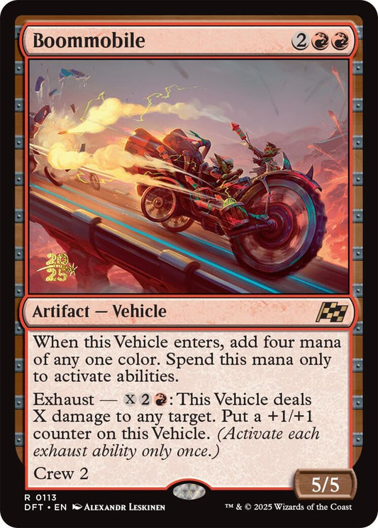 Image for Boommobile (113) (Prerelease Cards) - Magic: The Gathering