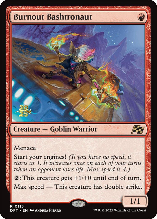Image for Burnout Bashtronaut (115) (Prerelease Cards) - Magic: The Gathering