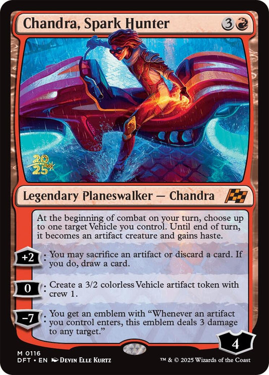 Image for Chandra, Spark Hunter (116) (Prerelease Cards) - Magic: The Gathering