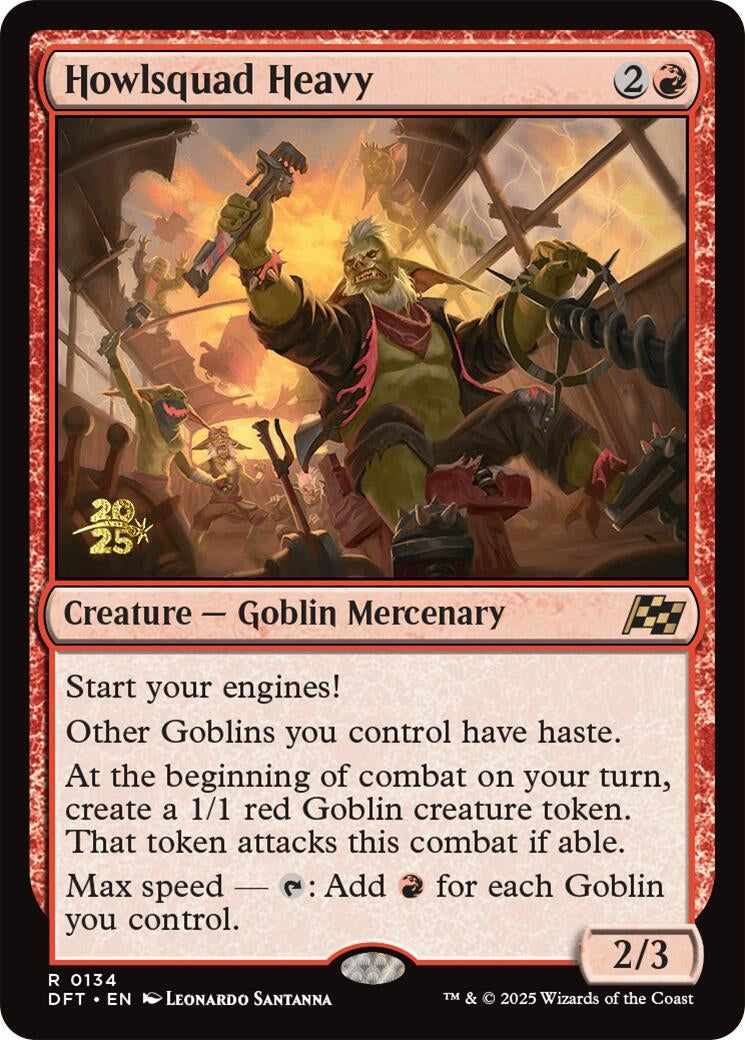 Image for Howlsquad Heavy (134) (Prerelease Cards) - Magic: The Gathering