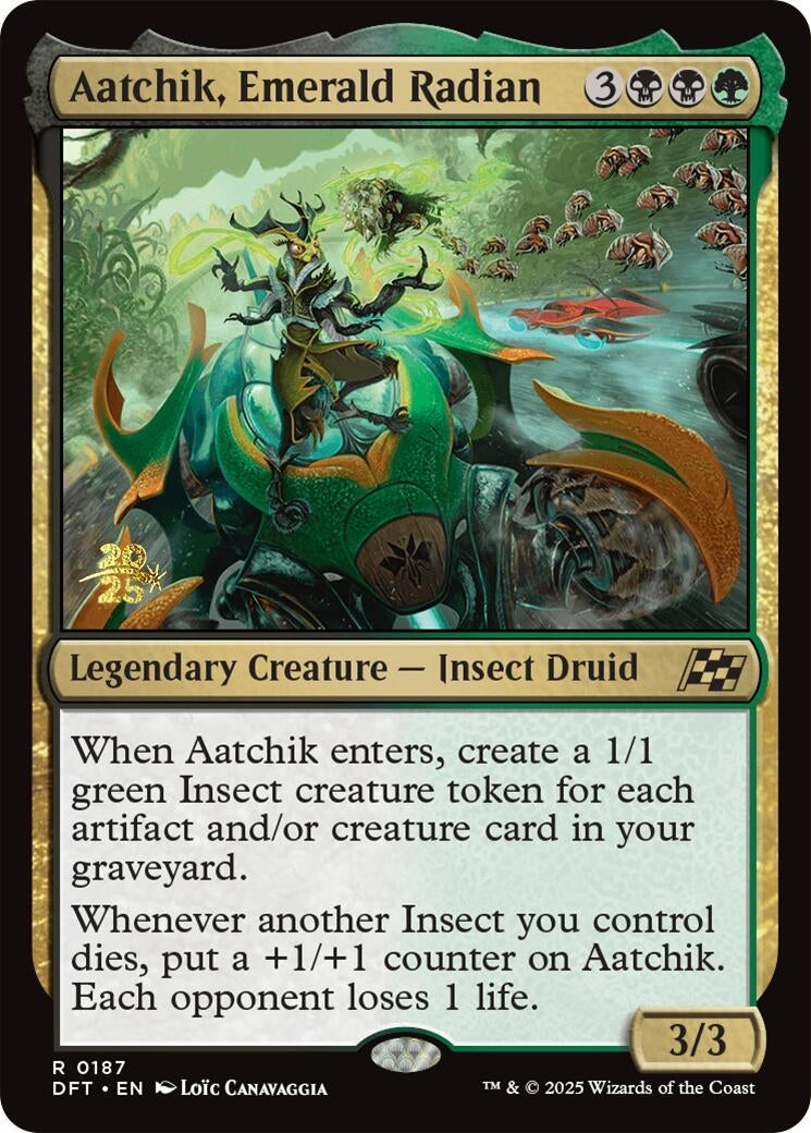Image for Aatchik, Emerald Radian (187) (Prerelease Cards) - Magic: The Gathering
