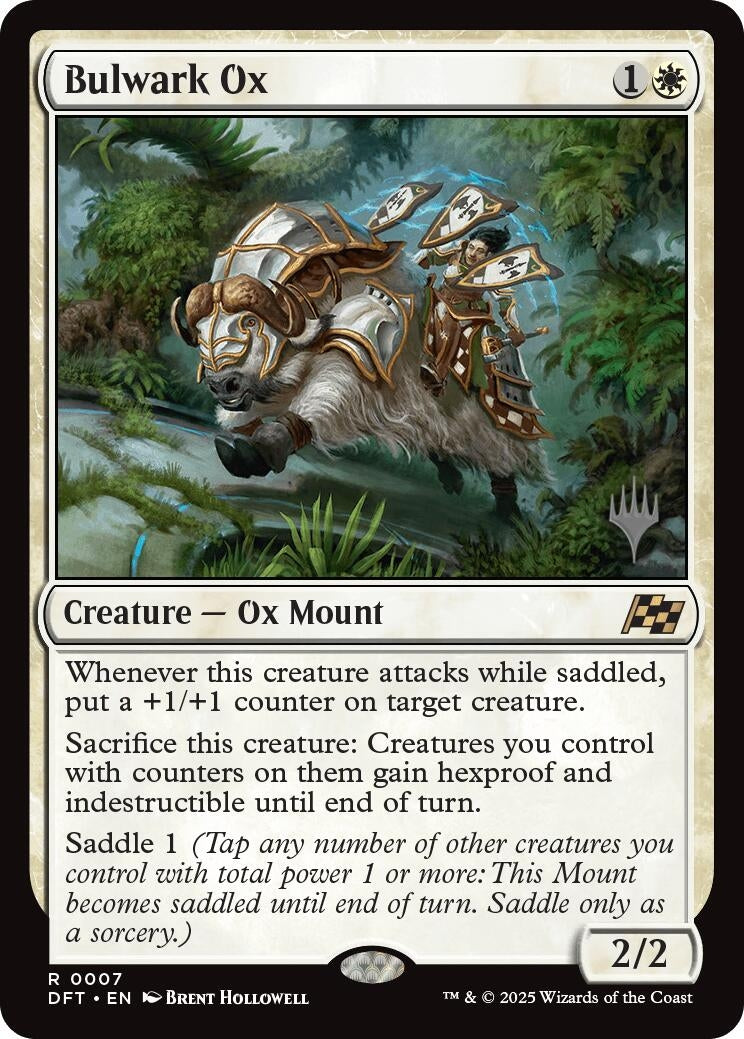 Image for Bulwark Ox (7) (Promo Pack: Aetherdrift) - Magic: The Gathering