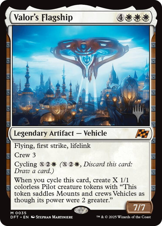 Image for Valor's Flagship (35) (Promo Pack: Aetherdrift) - Magic: The Gathering