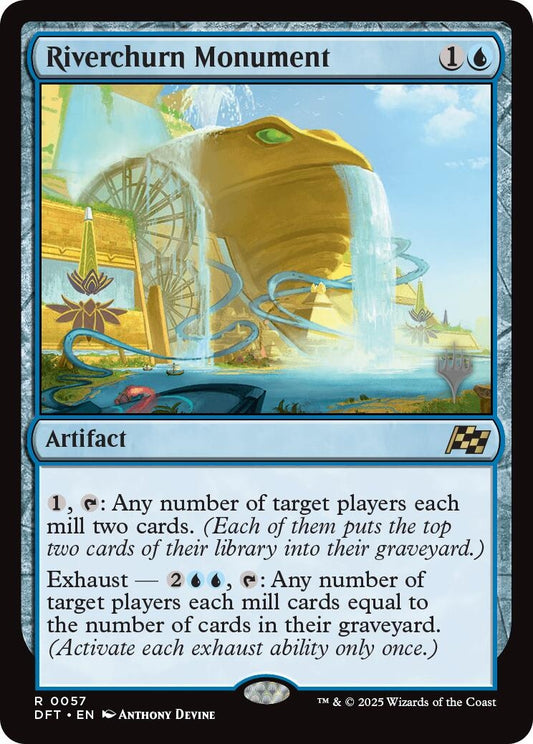 Image for Riverchurn Monument (57) (Promo Pack: Aetherdrift) - Magic: The Gathering