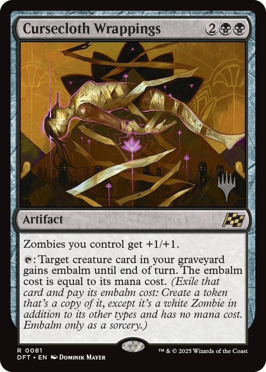 Image for Cursecloth Wrappings (81) (Promo Pack: Aetherdrift) - Magic: The Gathering