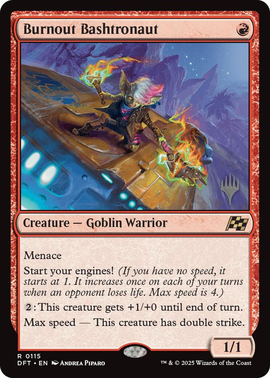 Image for Burnout Bashtronaut (115) (Promo Pack: Aetherdrift) - Magic: The Gathering
