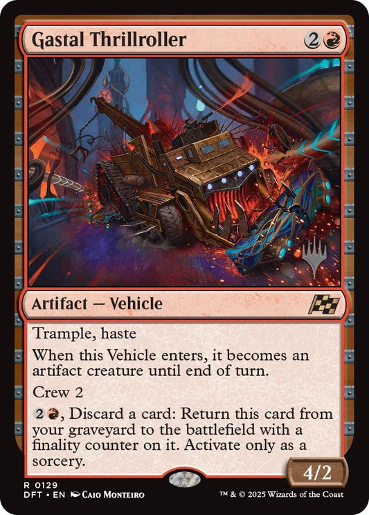 Image for Gastal Thrillroller (129) (Promo Pack: Aetherdrift) - Magic: The Gathering