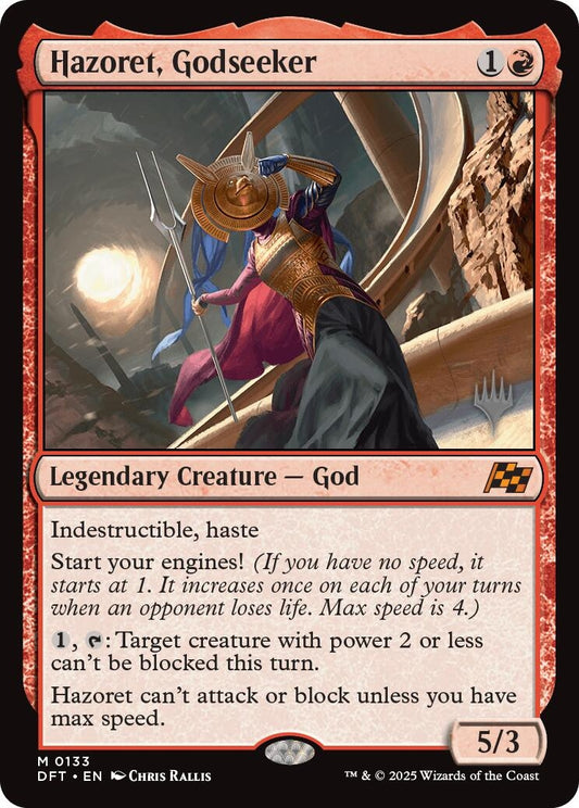 Image for Hazoret, Godseeker (133) (Promo Pack: Aetherdrift) - Magic: The Gathering