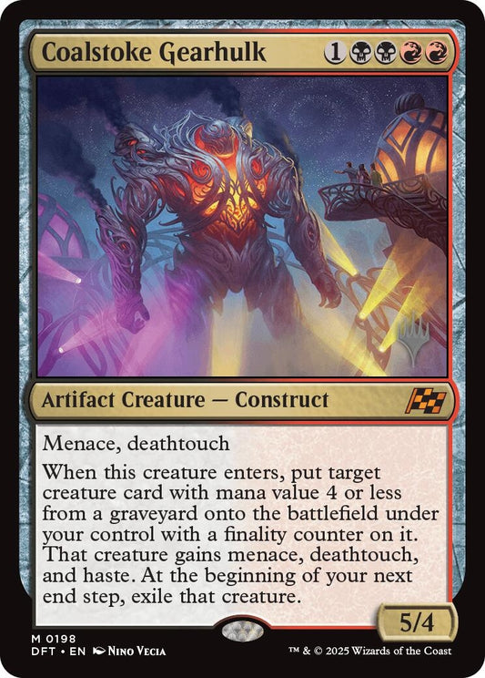 Image for Coalstoke Gearhulk (198) (Promo Pack: Aetherdrift) - Magic: The Gathering