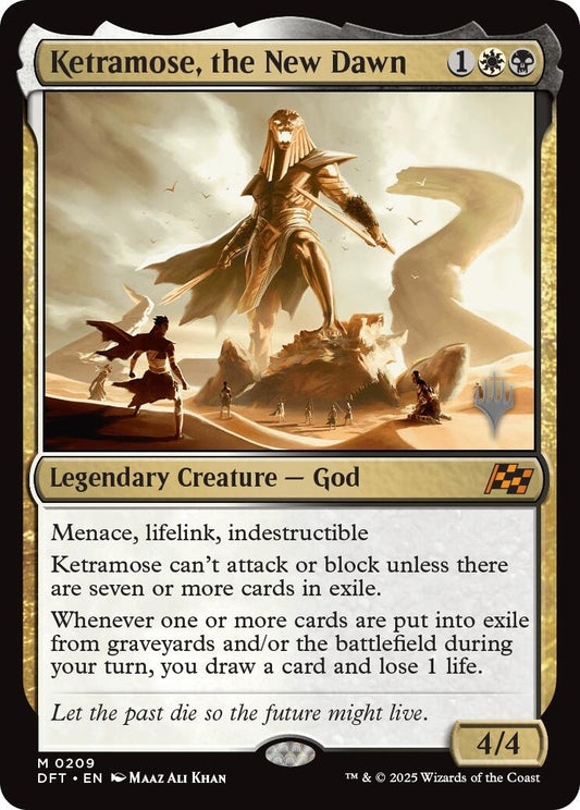 Image for Ketramose, the New Dawn (209) (Promo Pack: Aetherdrift) - Magic: The Gathering