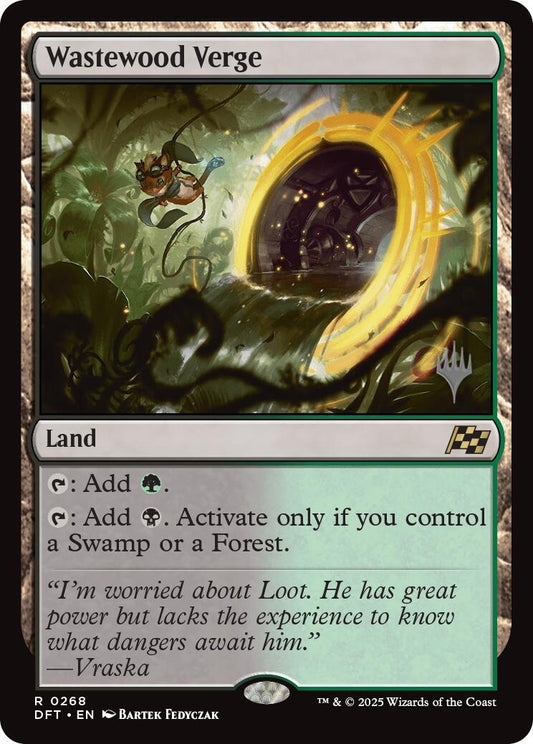 Image for Wastewood Verge (268) (Promo Pack: Aetherdrift) - Magic: The Gathering