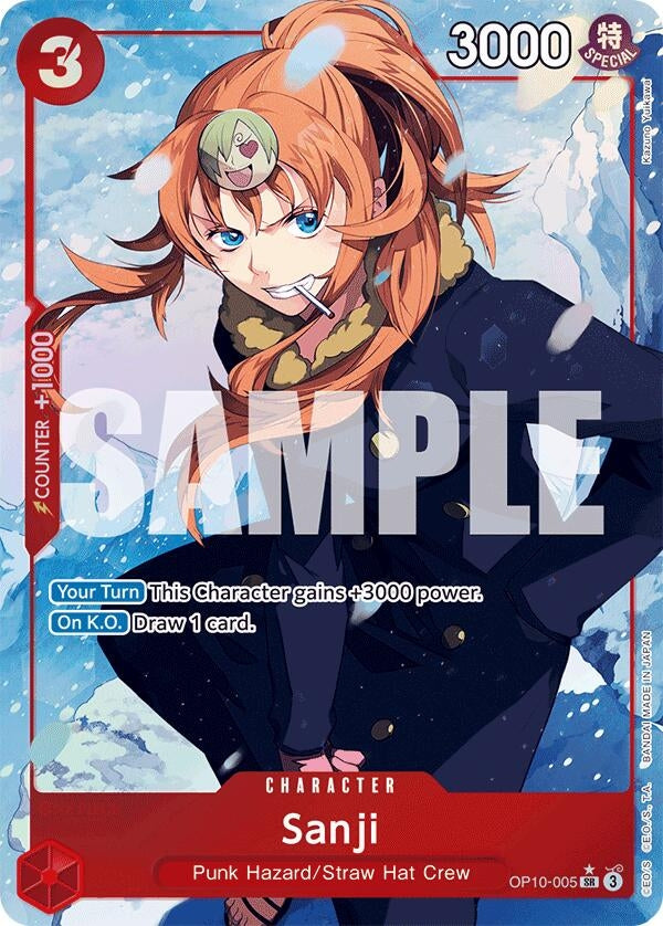 Image for Sanji (Parallel) (OP10-005) (Royal Blood) - One Piece Card Game