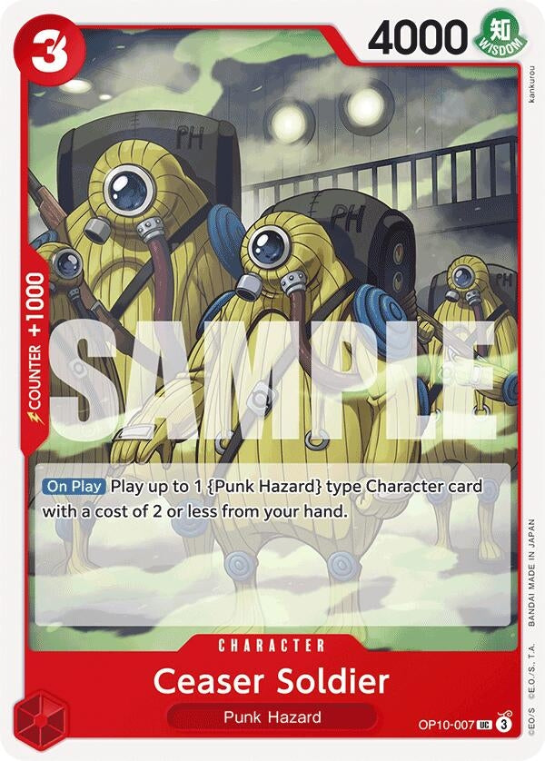 Image for Ceaser Soldier (OP10-007) (Royal Blood) - One Piece Card Game