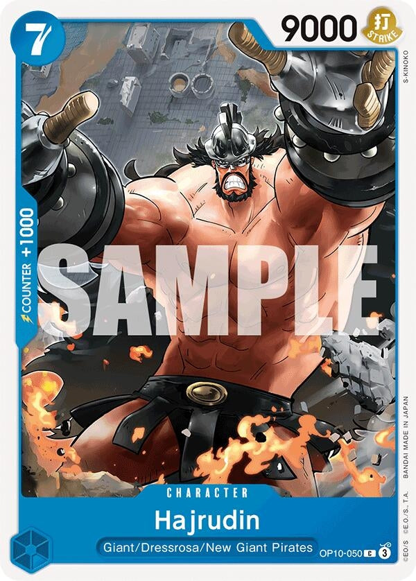 Image for Hajrudin (OP10-050) (Royal Blood) - One Piece Card Game