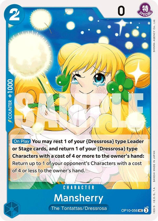 Image for Mansherry (OP10-056) (Royal Blood) - One Piece Card Game