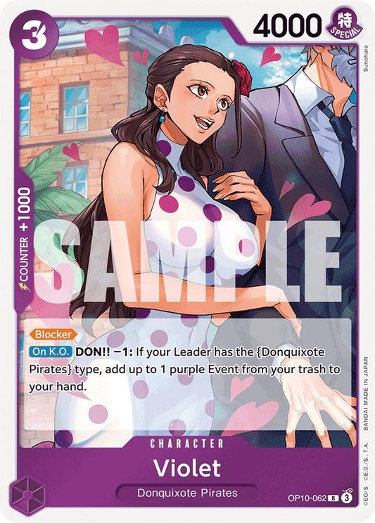 Image for Violet (OP10-062) (Royal Blood) - One Piece Card Game
