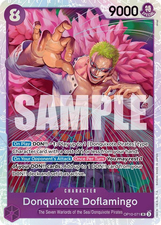 Image for Donquixote Doflamingo (OP10-071) (Royal Blood) - One Piece Card Game